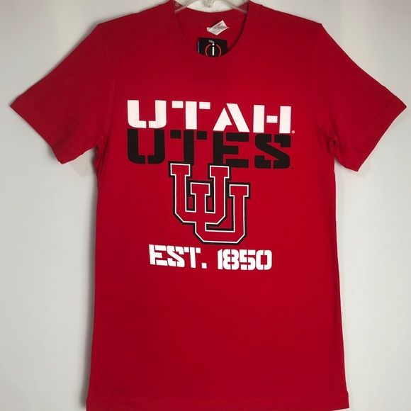 Bella Canvas Other - Utah Utes Red Team short sleeve T-Shirt Sz S NWT